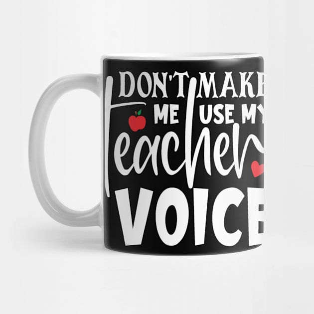 Homeschool Teacher Don't Make Me Use My Teacher Voice DLP Distance Learning Plan by StacysCellar